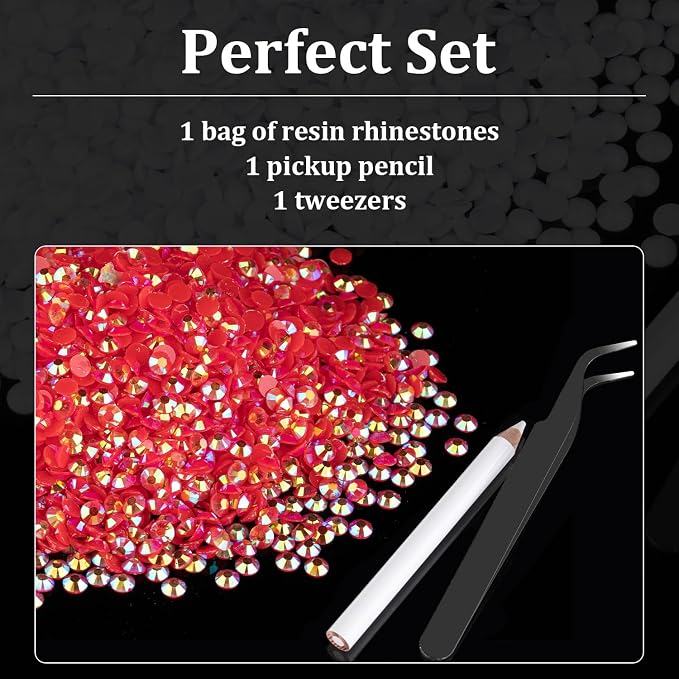 5000pcs 3mm Resin Rhinestones Bulk - Image 4