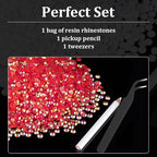 5000pcs 2mm Resin Rhinestones Bulk - Image 4