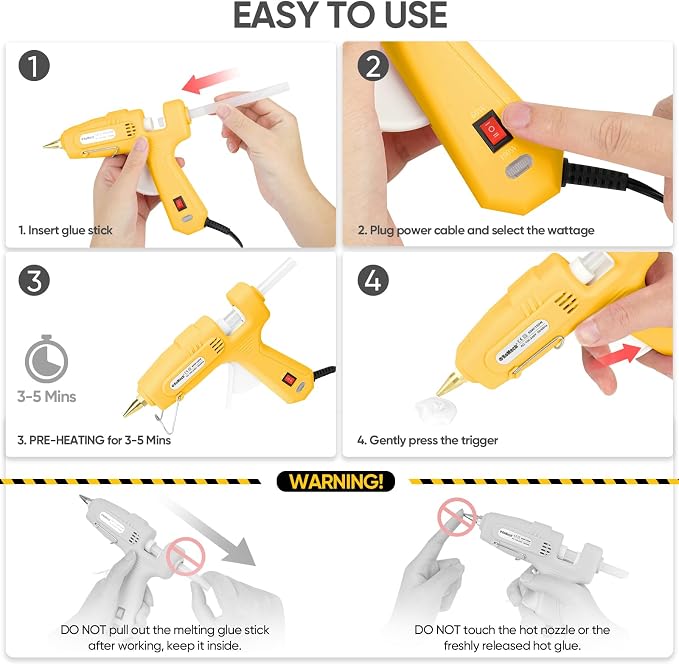 ROMECH Full Size Hot Glue Gun - Image 6