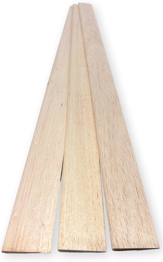 Proartek PK00041 Model BWH004X010 Pack of 10 Balsa Wood Ailerons, and by ProartekDrafting