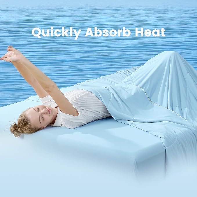 Cozy Bliss Cooling Comforter King Size, Cooling Blankets - Image 7