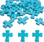 Turquoise Cross Beads for Bracelet Making by PAMIRTONG