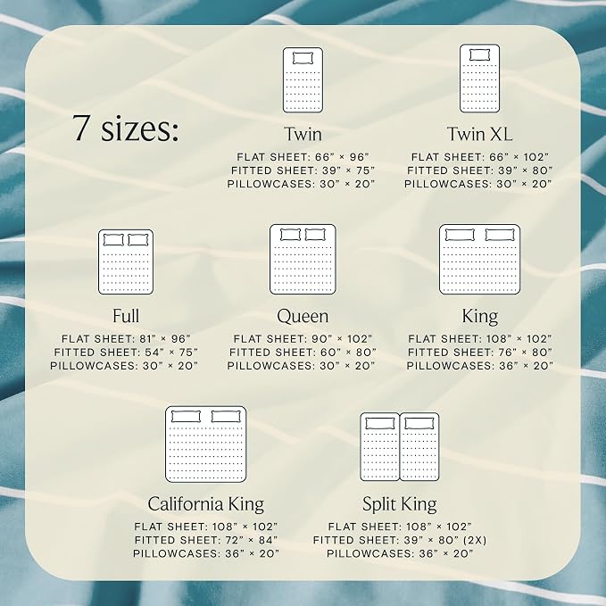 LuxClub 4 PC King Size Sheet Set, Breathable Luxury Bed Sheets, Deep Pockets - Image 7