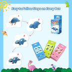 Air Dry Clay Dinosaur Kit for Kids, 12 Dino Skeleton Craft Set | 12 individual - Image 5
