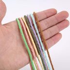 Olive Green Cotton Macrame Cord, 3mm x 109Yards, Craft Cord - Image 2