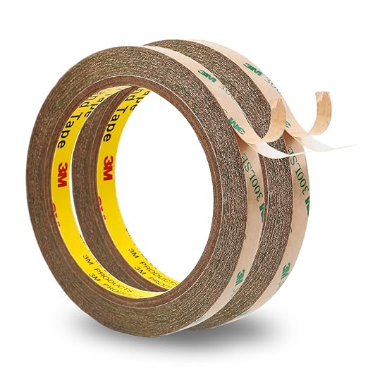 3M Double Sided Tape 300LSE 0.39" x 36Ft Clear, 2 Pack | Heavy Duty Adhesive by 3MFullRangeProducts