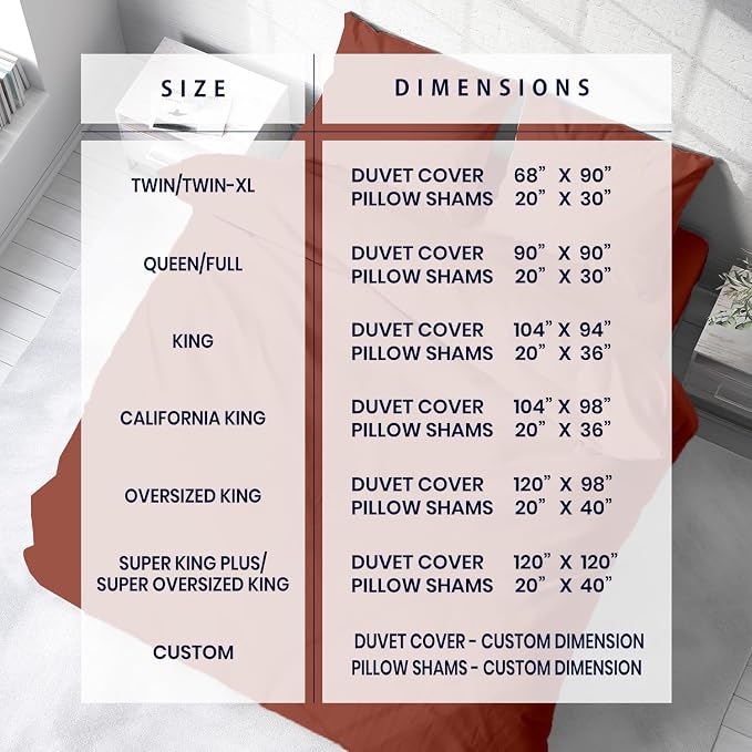 Kotton Culture 3 Pc Twin XL/Twin Duvet Cover Set-100% Egyptian Cotton 600 - Image 3