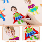48Pcs Super Themed Cutouts Bulletin Board Decorations Hero Theme Paper Cut Outs - Image 4