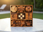 BSIRI 9 in 1 Wooden Brain Teaser Puzzles - Image 7