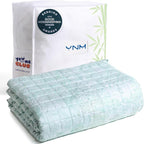 YnM Cooling Weighted Blanket for Adults, 25lbs Heavy Bed Throw for One Person by YNM