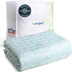 YnM Cooling Weighted Blanket for Adults, 15lbs Heavy Bed Throw for One Person by YNM