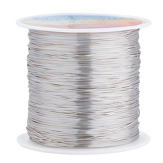 328 Feet Tarnish Resistant Copper Wires 26 Gauge Jewelry Craft Wires Beading by CREATZONE