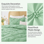 BEDELITE Sage Green Queen Comforter Set - Image 4
