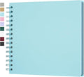 8x8 Inch DIY Scrapbook Photo Album, Hardcover Kraft Paper Acid-Free, 20 Sheets by Yopih