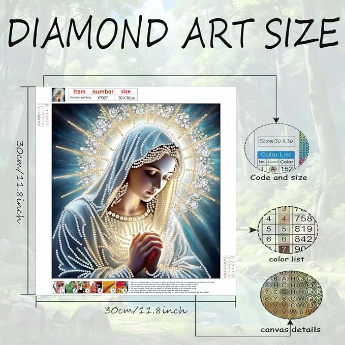 OJTOYART 5D Diamond Art Painting Kit - Image 6