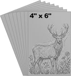 Yeaqee 8 Pcs Linoleum Block Rubber Carving Block Soft Linocut Blocks Large by Yeaqee