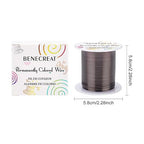 BENECREAT 20 Gauge 32 Yards Jewelry Beading Wire Tarnish Resistant Copper Wire - Image 2