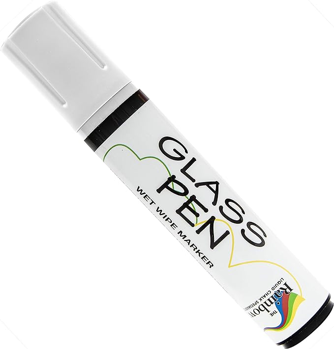 Glass Pen Window Marker: Liquid Chalk Pens by RainbowChalk