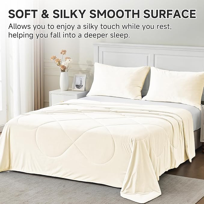 HOMFINE Cooling Comforter for Hot Sleepers - Image 4