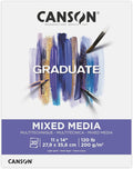 Canson Graduate Mixed Media Pad, 11x14 inch, 20 Sheets | Artist Paper by Unknown