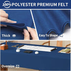 Royal Blue Felt Fabric Sheet 72" X 36", 1.4mm Thick Large Soft Durable Flexible - Image 5