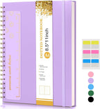 Dotted Notebook, Spiral Notebook Journal 8.5” x 11”, A4 Large Dot Grid Notebooks by UEBZFOCS