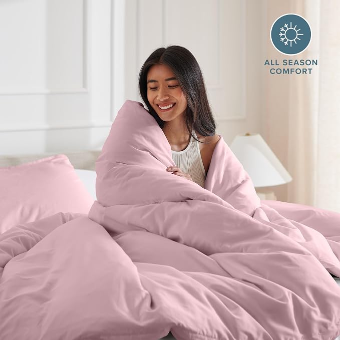 Bare Home Bedding Duvet Cover California King Size - Image 3