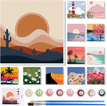 Nezyo 12 Sets Paint by Numbers Kit by Nezyo