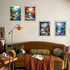DOZEEZOP 4 Pack 5D Diamond Painting Kits - Image 7