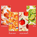 Large Canvas Panels 12 Pack 10.23x20.3 Inch – 8 oz Triple Primed 100% Cotton - Image 6
