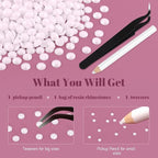 1500PCS 6mm Resin Rhinestones Bulk - Image 6