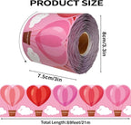 69 Ft Valentine’s Day Heart Hot Air Balloon Bulletin Board Border Love is in - Image 2
