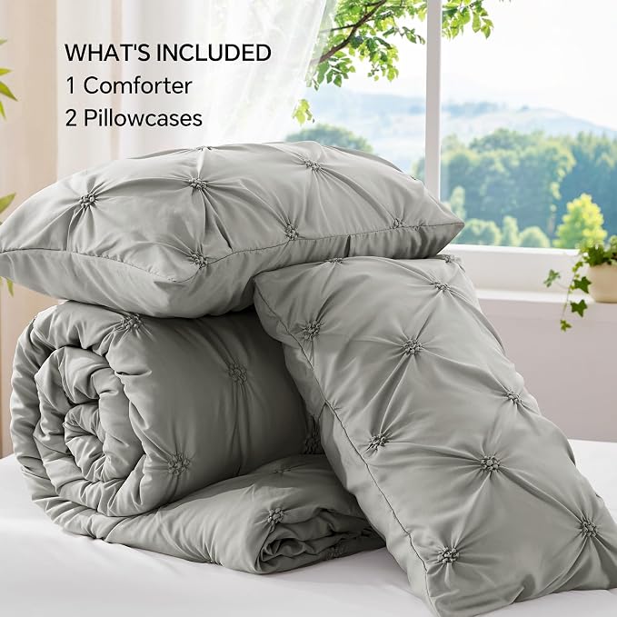 BEDELITE Grey King Size Comforter Set - Image 7