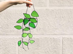 Lolitarcrafts Faux Plant Stained Glass Window Hangings | Real Stained Glass - Image 5