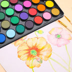 Artecho 36 Colors Watercolor Paint Set - Image 4