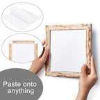 BENECREAT 10 Sheet 12x12inch Double Sided Adhesive Foam Sheets, 1mm Thick White - Image 5