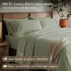 Threadmill King Size Sheets for King Mattress | 800 Thread Count Jacquard - Image 2
