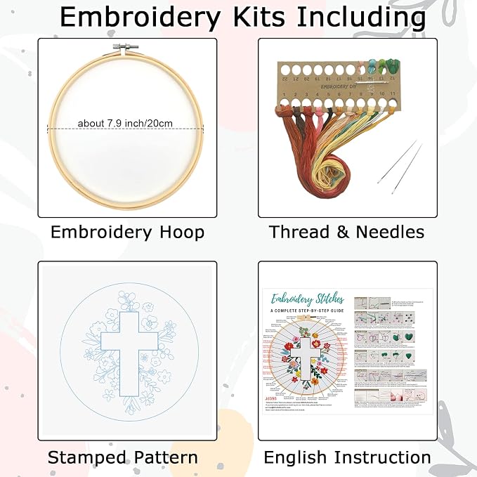 Louise Maelys Cross Embroidery Kit - Image 4