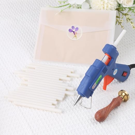 Translucent Sealing Wax Sticks, WASOHLING 20Pcs Glue Gun Wax Seal Sticks - Image 3