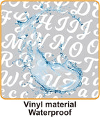 3040Pcs 20 Sheets Small Letter Number Stickers, 0.5inch Colorful Self-Adhesive - Image 5