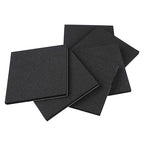 MAGZO 6Pcs Adhesive Foam Padding 1/4 in Thick X 4 in X 4 in | Closed Cell by MAGZO
