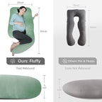 MOON PARK Pregnancy Pillows for Sleeping - Image 7