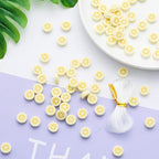 100pcs Banana Polymer Clay Spacer Beads - Image 5