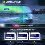 ANYLUV Blue Light Glasses Men Woman, Eye Strain Relief Eye Protection - Image 6