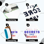 HTV Heat Transfer Vinyl, Sparkle HTV Compatible - Image 3