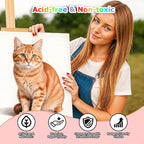 9" x 12" Sketch Book, Acid Free Artist Drawing Book Paper, Art Supplies - Image 7