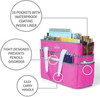 JJRING Craft Organizer Tote Bag, Large Art Storage Caddy - Image 7
