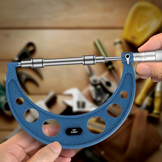 HDLNKAK 0-6 inch Outer Diameter Micrometer Set, 6-Piece high-Precision - Image 9