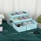 BTSKY 3-Layer Plastic Dividing Storage Box Craft Organizer and Storage - Image 7