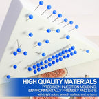 Blue Map Pins, 1/8 Inch, Round Ball Head | Map Tacks, Push Pins - Image 3